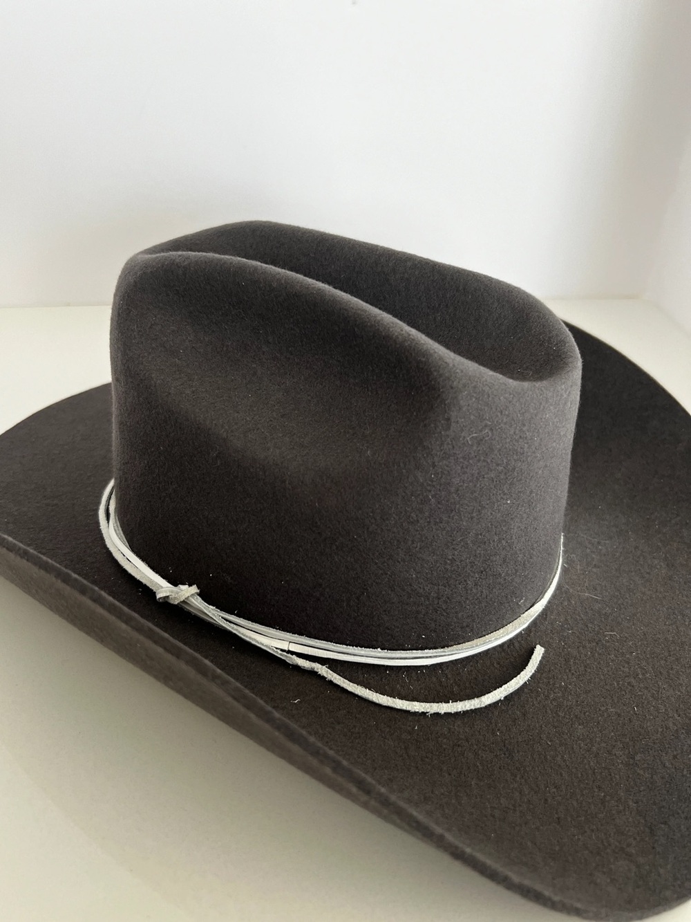 Hurricane “The Harvey” Grey Felt Cowboy Hat Size M - Picture 4 of 5